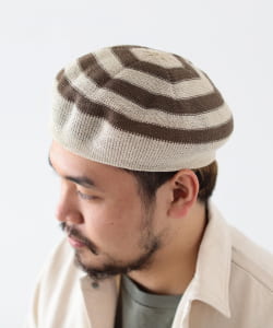 ＜MEN＞ cableami × fennica / 別注 RASTA & POTTERY サマー ベレー帽