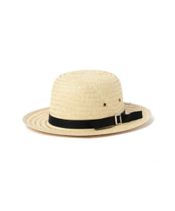 ＜UNISEX＞SUNSET STRAW HAT / ラウンドクラウン ストローハット