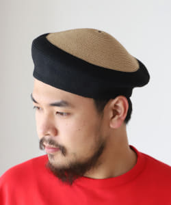 ＜UNISEX＞cableami × fennica / 別注 レコード ベレー帽