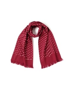 ＜UNISEX＞Universal Works / ドットプリント スカーフ