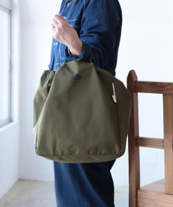 BAG'n'NOUN × fennica / 別注 アーミー スピンドル バッグ L  オリーブ