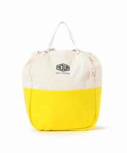 BAG'n'NOUN × fennica / 別注 PURSE スピンドル バッグ S 2トーンカラー