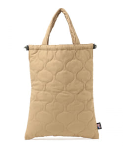 ＜UNISEX＞GRIZZZLY SHOP / コットン ヘリンボーン キルト トートバッグ