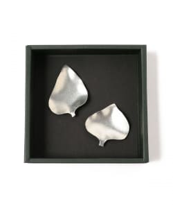 金細工まつ / 純錫 デイゴ葉はしおき （葉皿 小）