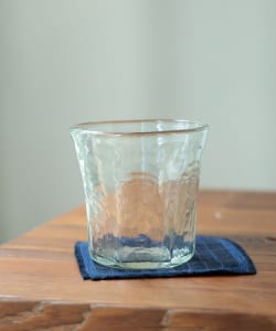 吹きガラス工房 琥珀 / ロッカクロックグラス