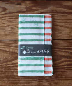 白雪ふきん × fennica / 別注 友禅手巾