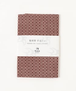 名取屋染工場 × fennica / 復刻型 箱紋 手巾