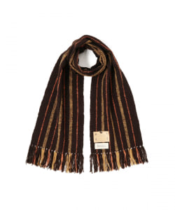 小清水手織りの会 × fennica / 別注 草木染 ホームスパンマフラー