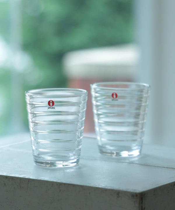 fennica（フェニカ）iittala / Aino Aalto tumbler アイノ アアルト タンブラー ペア クリア（食器・キッチン・食品  グラス・マグカップ）通販｜BEAMS