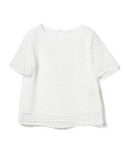 Demi-Luxe BEAMS / スクエアレースブラウス
