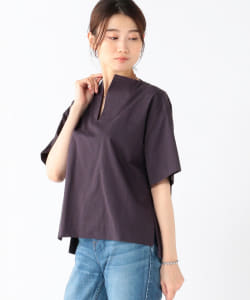 Demi-Luxe BEAMS / Vネック コットンプルオーバー