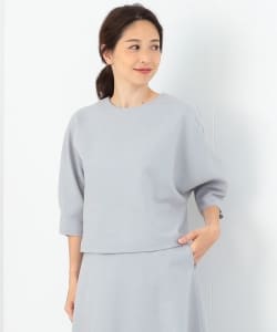 【大草直子さんオススメ】【市川美和子着用】Demi-Luxe BEAMS / 圧縮ウール プルオーバー