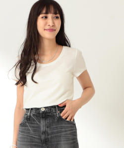Demi-Luxe BEAMS / ベーシック ラウンドネック Tシャツ