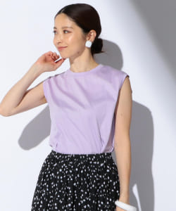 Demi-Luxe BEAMS / スムース ノースリーブプルオーバー