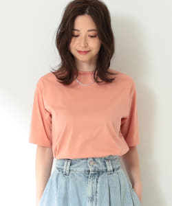 Demi-Luxe BEAMS / スムース ハーフスリーブプルオーバー