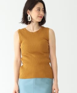 Demi-Luxe BEAMS / RIB 2WAY ノースリーブニット