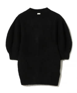 【百々千晴 着用】EFFE BEAMS / アルパカウール ショートスリーブニット