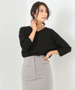 Demi-Luxe BEAMS / トリアセ Vネックプルオーバー