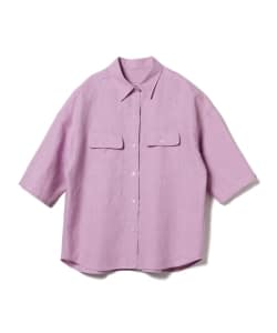 Demi-Luxe BEAMS / リネンオーバーシャツ
