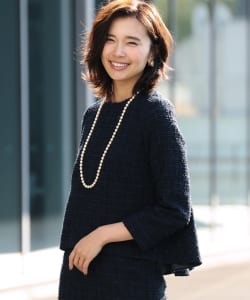 Demi-Luxe BEAMS / ミックスツイード プルオーバー 19FO