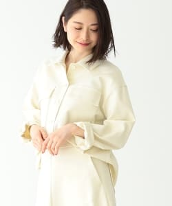 Demi-Luxe BEAMS / ダブルコットン オーバーシャツ