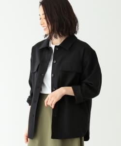 Demi-Luxe BEAMS / ダブルコットン オーバーシャツ