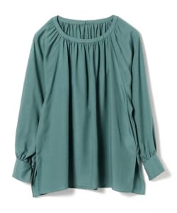 Demi-Luxe BEAMS / ギャザーネック ブラウス