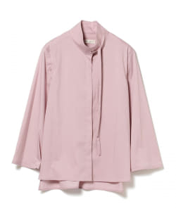 Demi-Luxe BEAMS / スタンドネック タイ シャツ