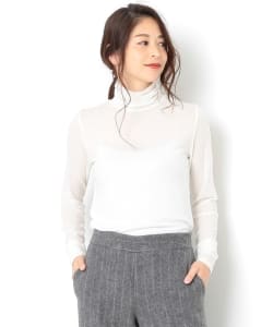 ￥Demi-Luxe BEAMS / カシミヤ混タートルネックプルオーバー