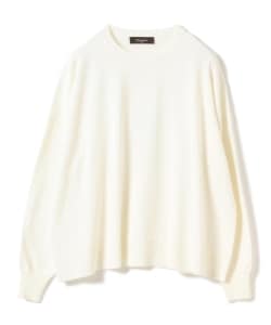 Demi-Luxe BEAMS / バックボタン 2WAYプルオーバー