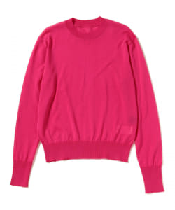 Demi-Luxe BEAMS / コットン ハイネック ニットプルオーバー