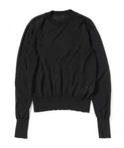 Demi-Luxe BEAMS / コットン ハイネック ニットプルオーバー