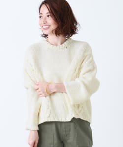 Demi-Luxe BEAMS / サイドケーブル ビッグプルオーバー