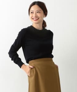 Demi-Luxe BEAMS / レースカラープルオーバー