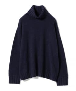 Demi-Luxe BEAMS / オーバーサイズ タートルネック ニット