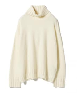 Demi-Luxe BEAMS / オーバーサイズ タートルネック ニット