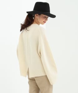 Demi-Luxe BEAMS / バックスリット プルオーバー