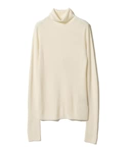 ▲【市川美和子着用】Demi-Luxe BEAMS / ウールシルク リブタートル