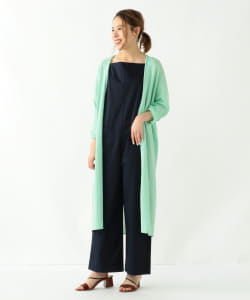 Demi-Luxe BEAMS / ヘムロール ロングカーディガン