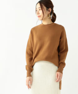 Demi-Luxe BEAMS / コットンミラノリブ ニット