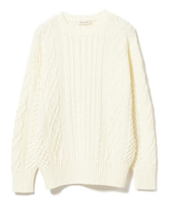 Demi-Luxe BEAMS / アラン クルーネックニット