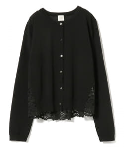 EFFE BEAMS / ソフィー レースコンビ カーディガン