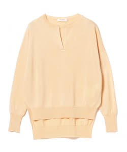 Demi-Luxe BEAMS / ヘンリーネック ニット