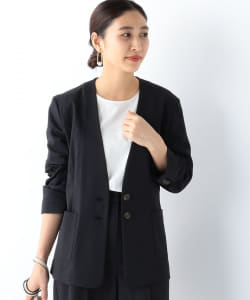 Demi-Luxe BEAMS / カラーレス 2ボタンジャケット