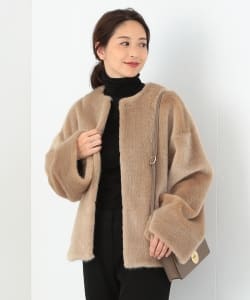 Demi-Luxe BEAMS / エコファーブルゾン
