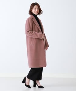 Demi-Luxe BEAMS / アンゴラ混チェスターコート