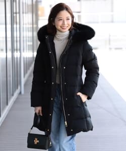Demi-Luxe BEAMS / FOXファーフードダウン