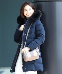 Demi-Luxe BEAMS / FOXファーフードダウン