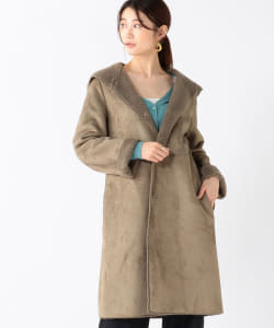 Demi-Luxe BEAMS / エコムートン コート
