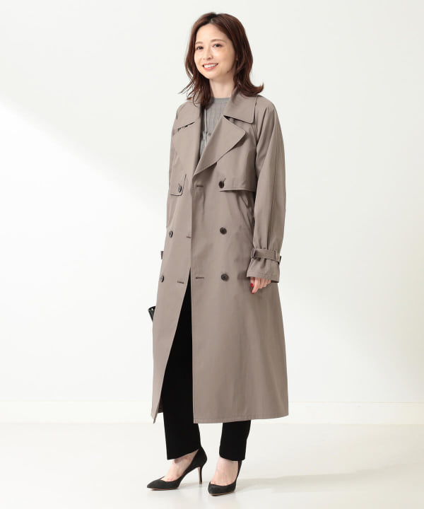 残りわずか 在庫限り超価格 デミルクスビームス Demi Luxe Beams トレンチコート レディース 17年春夏新作 茶系 38 セットインスリーブ トレンチコート ブランド古着バズストア 0319 交換無料 Munipacaran Gob Pe